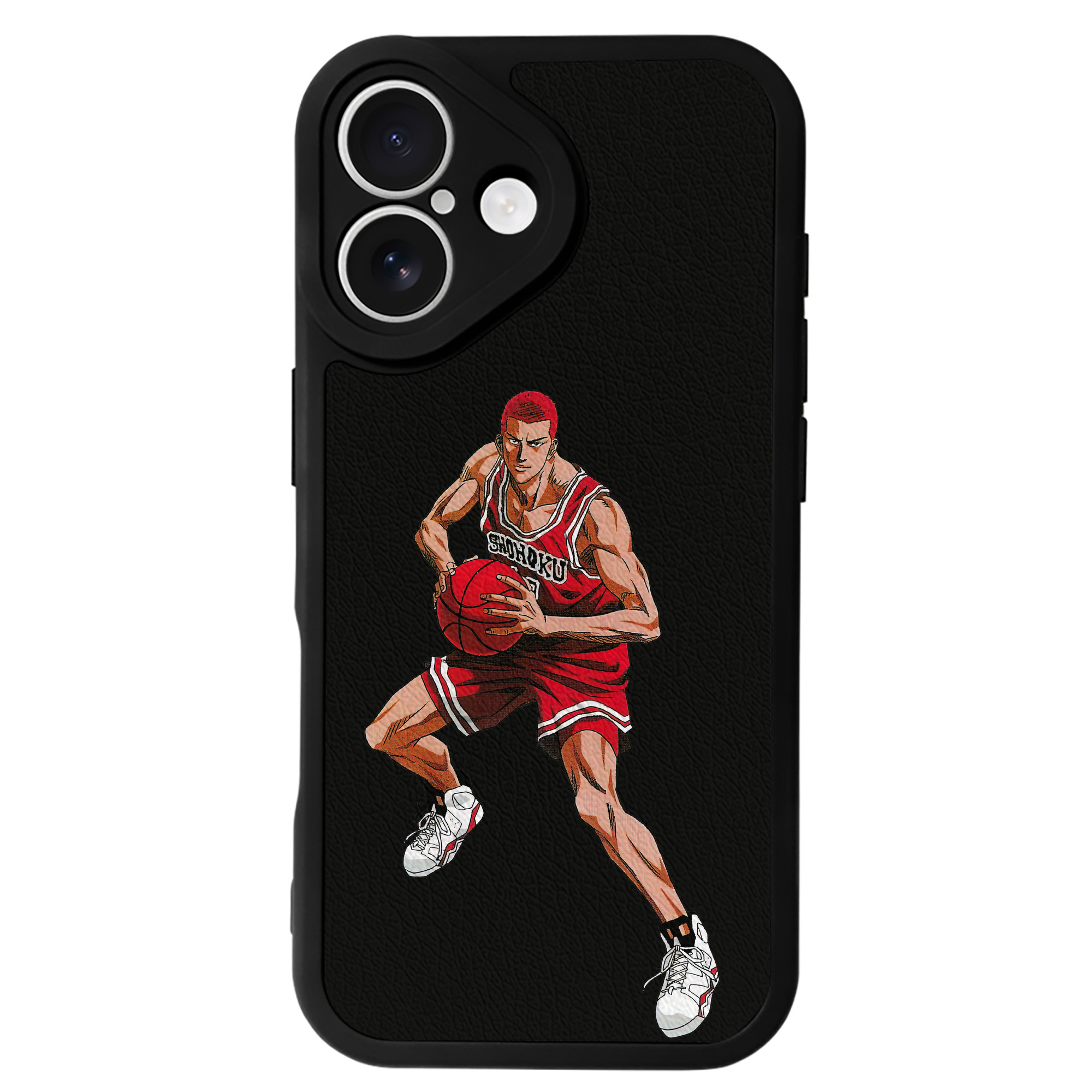 （画像用） SLAM DUNK／スラムダンク 【iPhone 16シリーズ対応】シリコンスマホケース（レザー調） 材質：シリコン